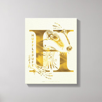 Harry Potter | Aguamenti HUFFLEPUFF™ Grafik Canvastryck