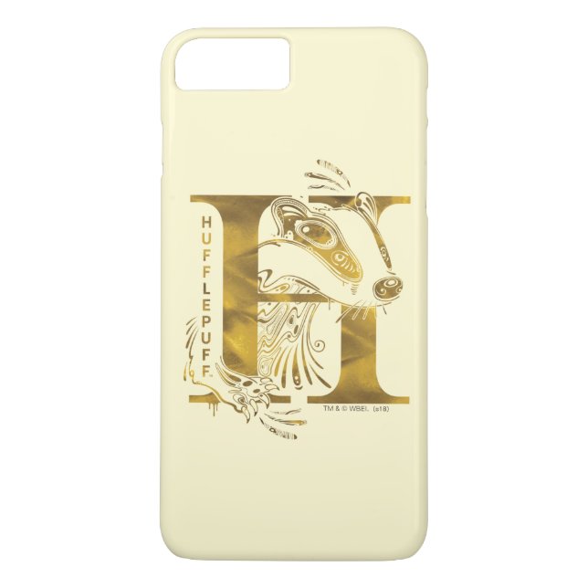 Harry Potter | Aguamenti HUFFLEPUFF™-grafik Case-Mate iPhone Skal (Baksida)