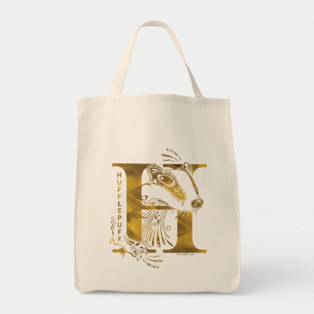 Harry Potter | Aguamenti HUFFLEPUFF™ Grafik Tygkasse (Framsidan)