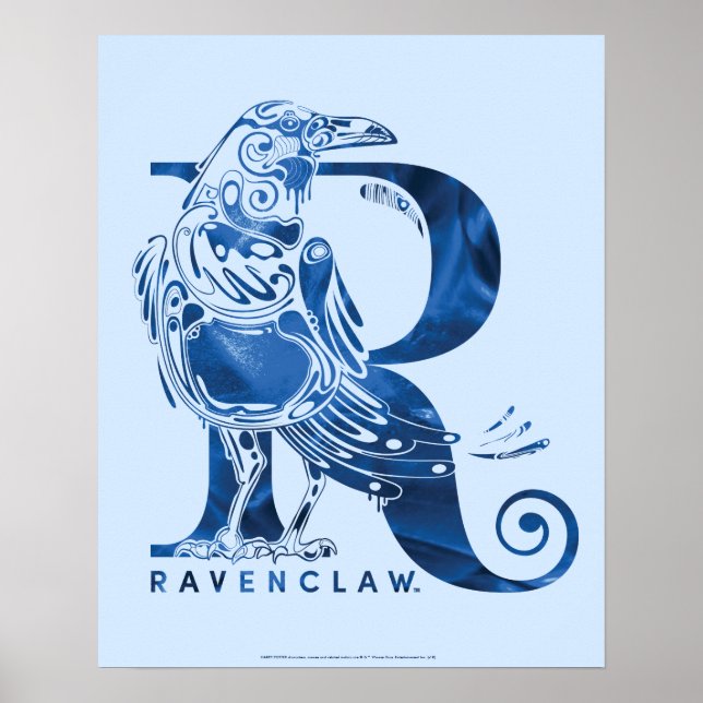 Harry Potter | Aguamenti RAVENCLAW™-grafik Poster (Framsidan)