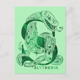 Harry Potter Aguamenti SLYTHERIN™ Grafik Vykort