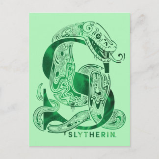 Harry Potter | Aguamenti SLYTHERIN™ Grafik Vykort