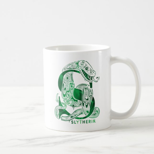 Harry Potter | Aguamenti SLYTHERIN™ Graphic Kaffemugg (Höger)