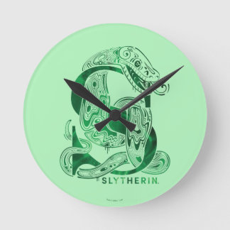 Harry Potter | Aguamenti SLYTHERIN™ Graphic Rund Klocka