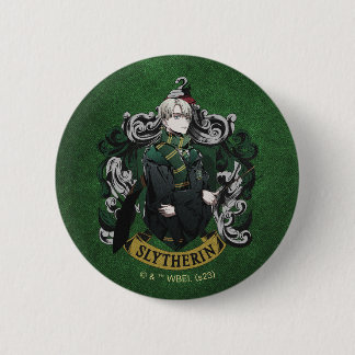 HARRY POTTER™ | Anime Draco Malfoy House Vapensköl Knapp