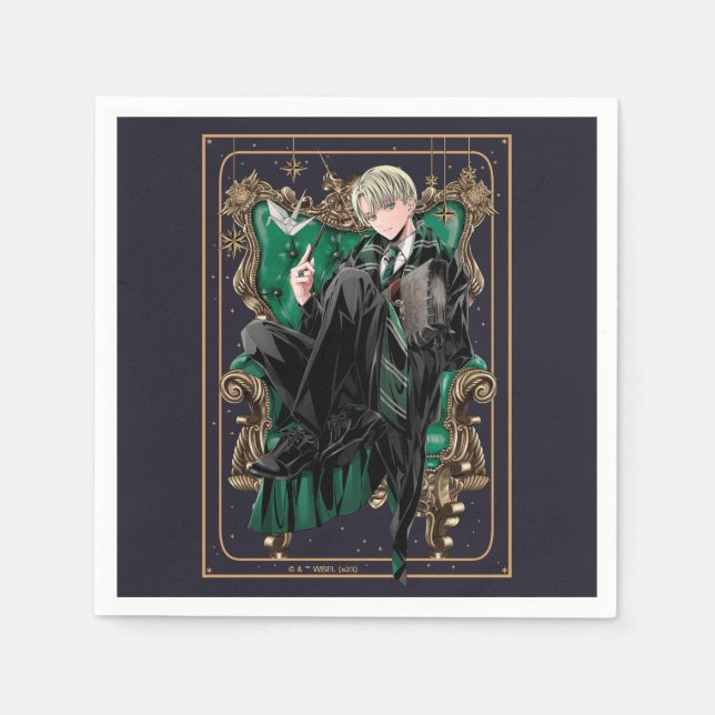 HARRY POTTER™ | Anime Draco Malfoy Seed Pappersservett (Framsidan)