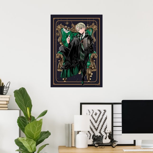 HARRY POTTER™ | Anime Draco Malfoy Seed Poster (Hemmakontoret)