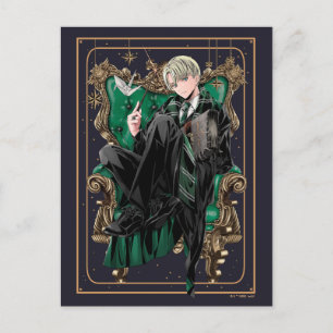 HARRY POTTER™   Anime Draco Malfoy Seed Vykort