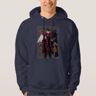 HARRY POTTER™ Anime HARRY POTTER™ sittande Hoodie