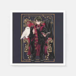 HARRY POTTER™ Anime HARRY POTTER™ Sittande Pappersservett