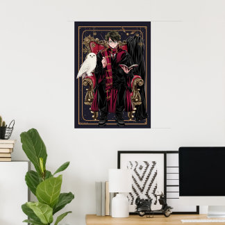HARRY POTTER™ | Anime HARRY POTTER™ sittande Poster