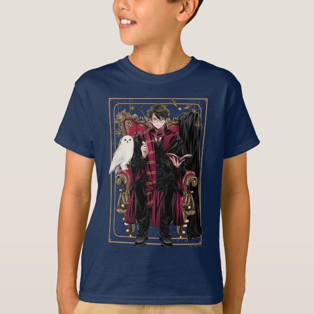 HARRY POTTER™ | Anime HARRY POTTER™ sittande T Shirt (Framsida)