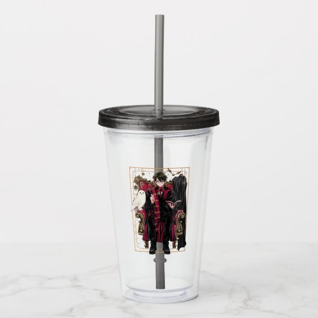 HARRY POTTER™ | Anime HARRY POTTER™ sittande Take Away Mugg (Framsida)