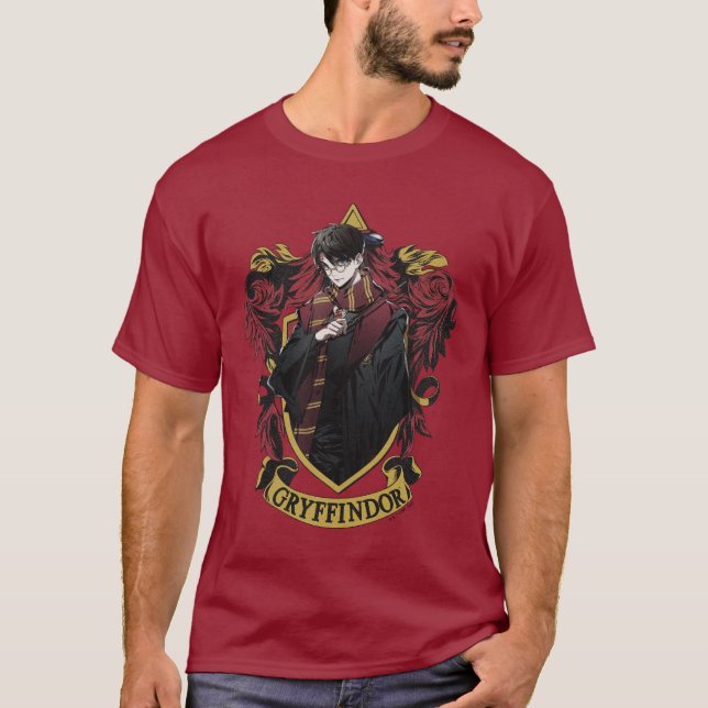 HARRY POTTER™ | Anime HARRY POTTER™ Vapensköld T Shirt (Framsida)
