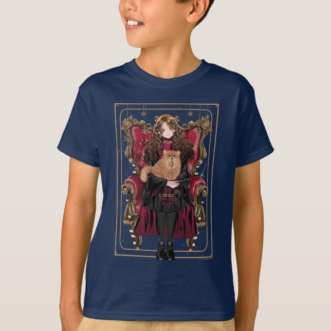 HARRY POTTER™ | Anime Hermione Granger Seed T Shirt (Framsida)