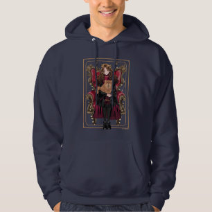 HARRY POTTER™ Anime Hermione Granger Sittande Hoodie