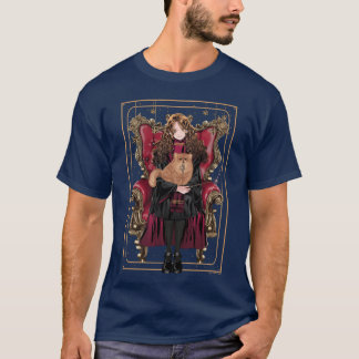 HARRY POTTER™ | Anime Hermione Granger sittande T Shirt