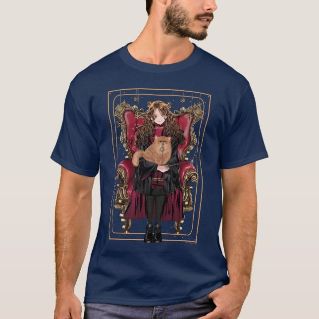 HARRY POTTER™ | Anime Hermione Granger sittande T Shirt (Framsida)