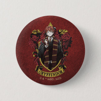 HARRY POTTER™ | Anime Ron Weasley Hus Vapen Knapp