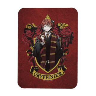 HARRY POTTER™ | Anime Ron Weasley Husets vapen Magnet