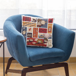 Harry Potter-animeringsscener Mönster Kudde