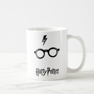 Harry Potter | Ärr efter blixten och glasögon Kaffemugg