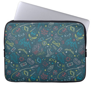HARRY POTTER™ Artifact Line Art Mönster Laptop Fodral