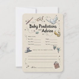 Harry Potter - Baby Predictions & Advice Inbjudningar