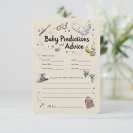 Harry Potter - Baby Predictions & Advice Inbjudningar