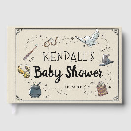 Harry Potter Baby Shower Invitation Gästböcker