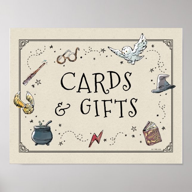 HARRY POTTER™ Baby Shower Poster (Framsidan)