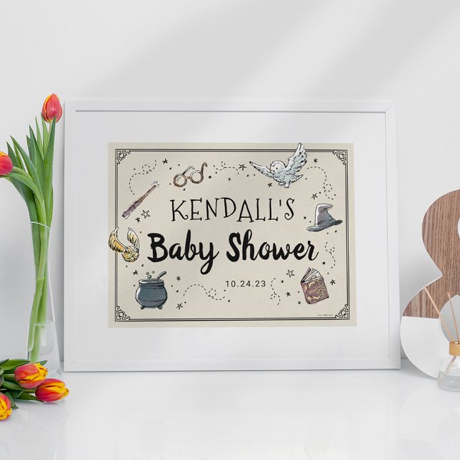 Harry Potter Baby Shower Poster (Skapare uppladdad)