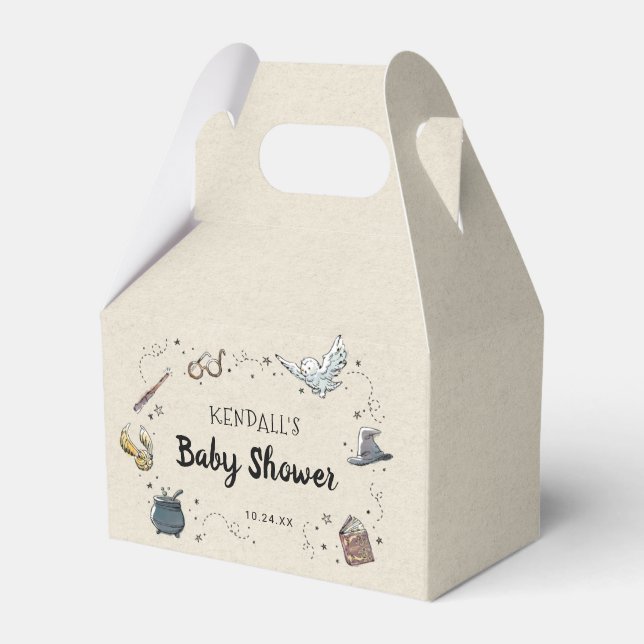 HARRY POTTER™ Baby Shower Presentaskar (Framsidan Sidan)