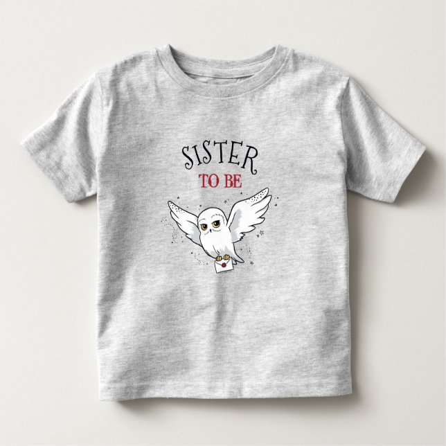 Harry Potter Baby Shower | Syster på väg T Shirt (Framsida)