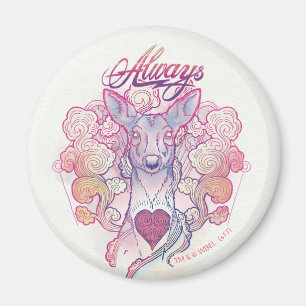 Harry Potter Besvärjelse   "Alltid" Dov Patronus Magnet