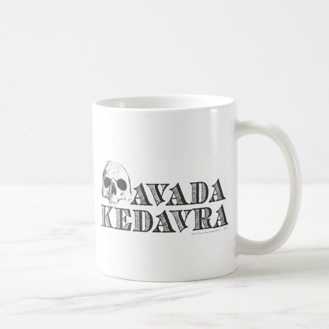 Harry Potter Besvärjelse | Avada Kedavra Kaffemugg (Höger)