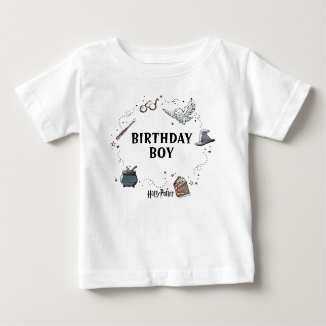 Harry Potter Birthday T Shirt (Framsida)