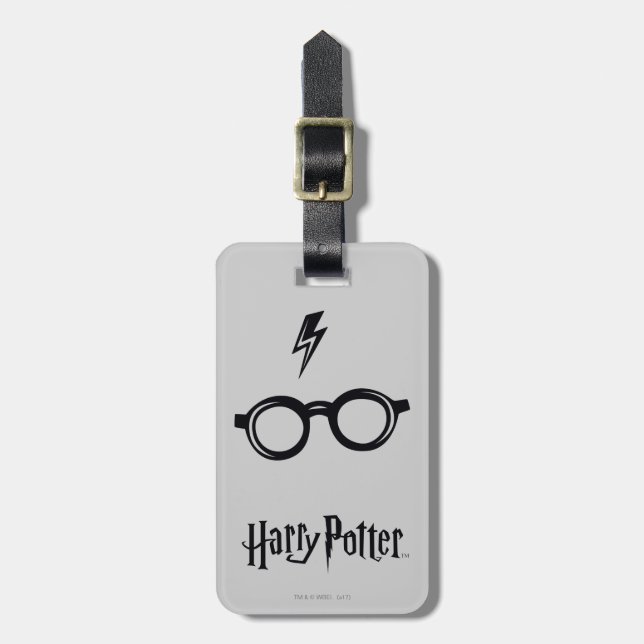 Harry Potter | Blixt Scar och Glass Bagagebricka (Vertikal Framsida)