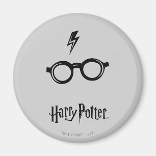 Harry Potter   Blixt Scar och Glass Magnet
