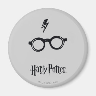 Harry Potter | Blixt Scar och Glass Magnet