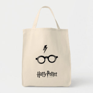 Harry Potter Blixt Scar och Glass Tygkasse