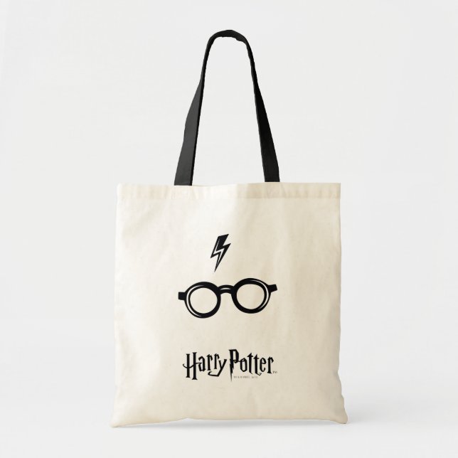 Harry Potter | Blixt Scar och Glass Tygkasse (Framsidan)