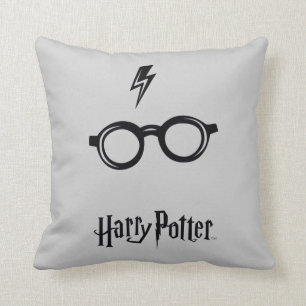 Harry Potter Blixtärr och glasögon Kudde