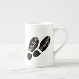 Harry Potter | BUSMISSE HANTERAD™ Karta Fotspår Benporslin Mugg