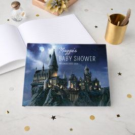 Harry Potter Castle | Moonlit Hogwarts Baby Shower Gästböcker
