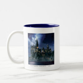 Harry Potter Castle | Moonlit Hogwarts Två-Tonad Mugg