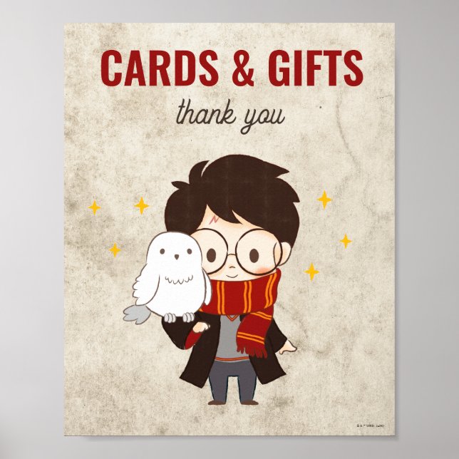 HARRY POTTER™ Character Magic Arch Birthday Poster (Framsidan)