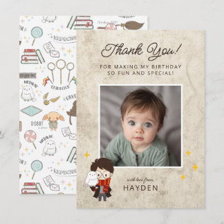 HARRY POTTER™ Character Magic Arch Birthday Tack Kort