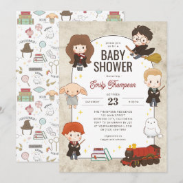 Harry Potter Character Magic Baby Shower Inbjudningar