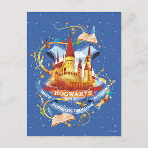 Harry Potter charma HOGWARTS™ slott Vykort